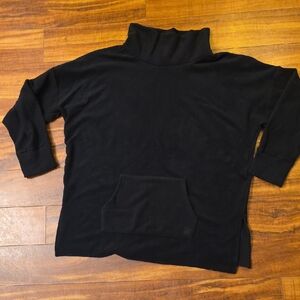 Cuddl Duds Black Fleecewear with Stretch